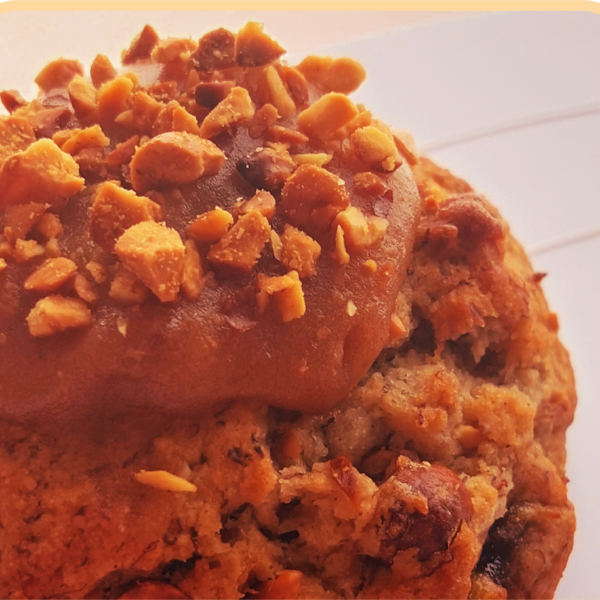 Cookie Plátano Cacahuete