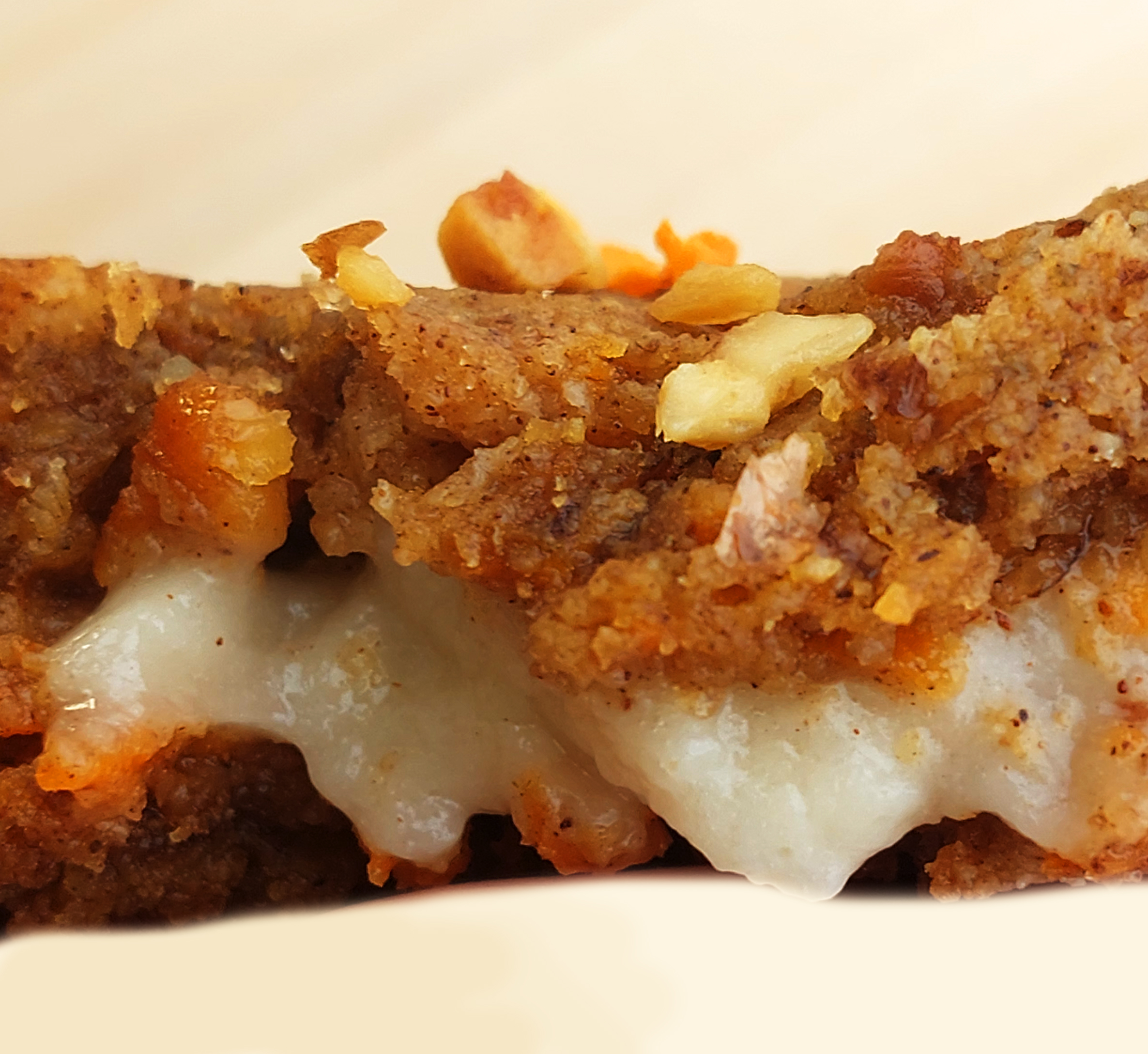 Cookie NY carrot cake vegana, sin gluten, sin azúcar y artesanal