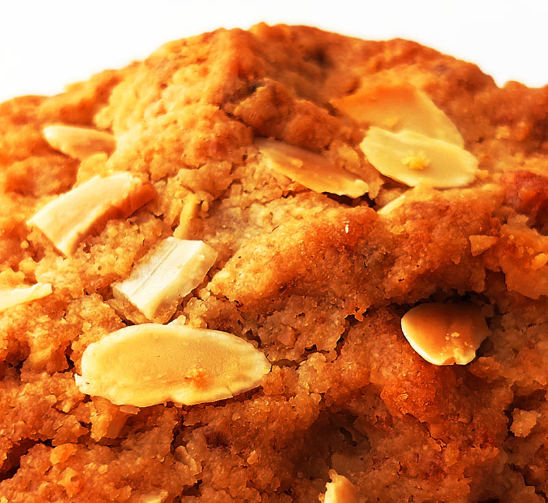 Cookie NY almendra vegana, sin gluten, sin azúcar y artesanal
