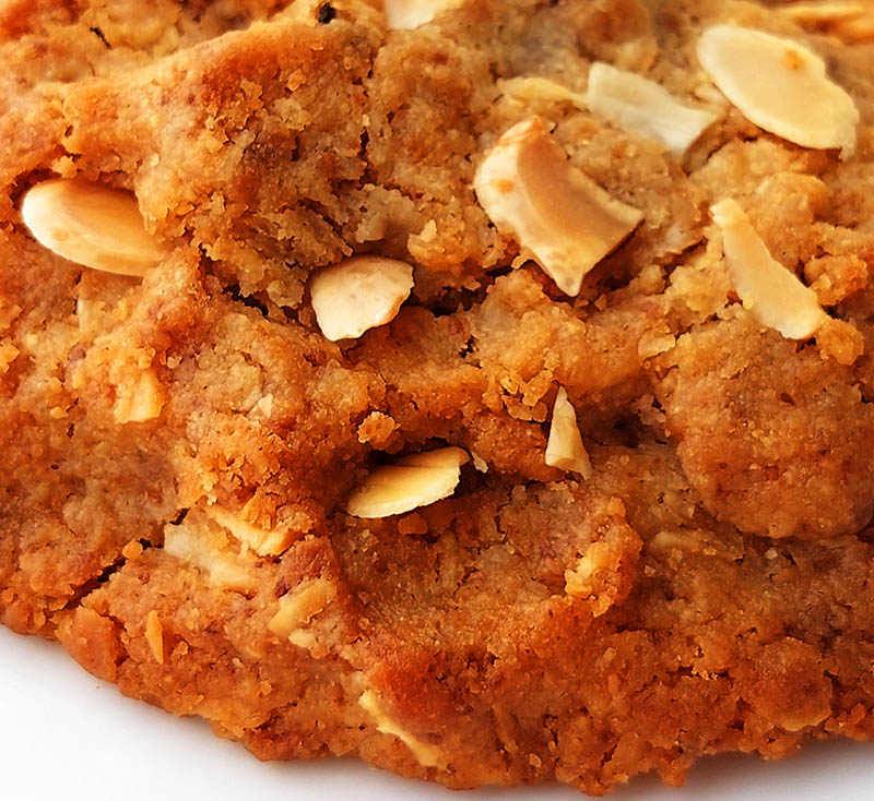Cookie NY almendra vegana, sin gluten, sin azúcar y artesanal