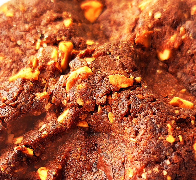 Cookie NY brownie vegana, sin gluten, sin azúcar y artesanal
