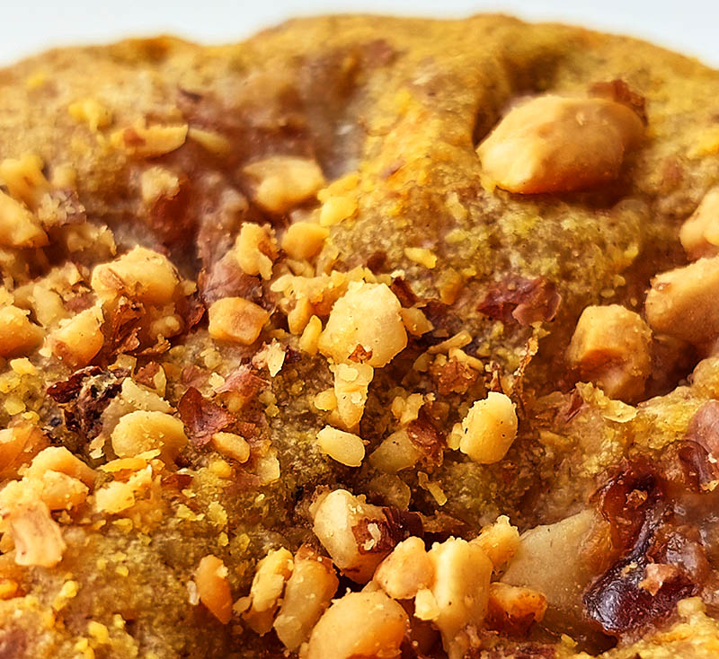 Cookie NY carrot cake vegana, sin gluten, sin azúcar y artesanal