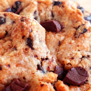 Cookie NY de pepitas de chocolate vegana, sin gluten, sin azúcar y artesanal