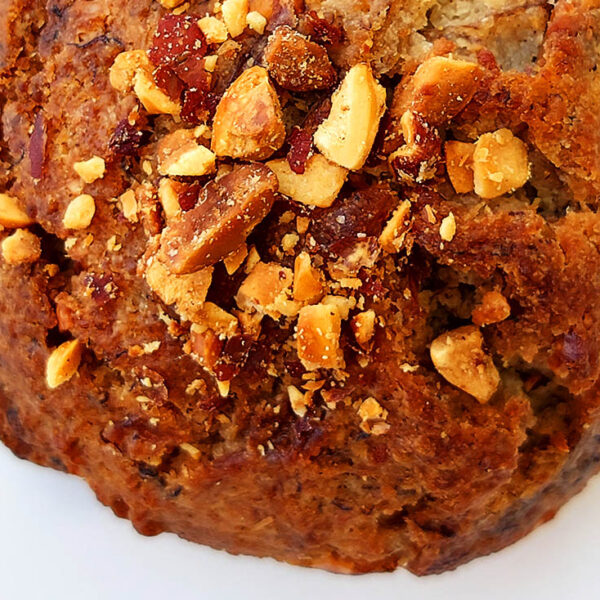 Cookie NY plátano cacahuete vegana, sin gluten, sin azúcar y artesanal