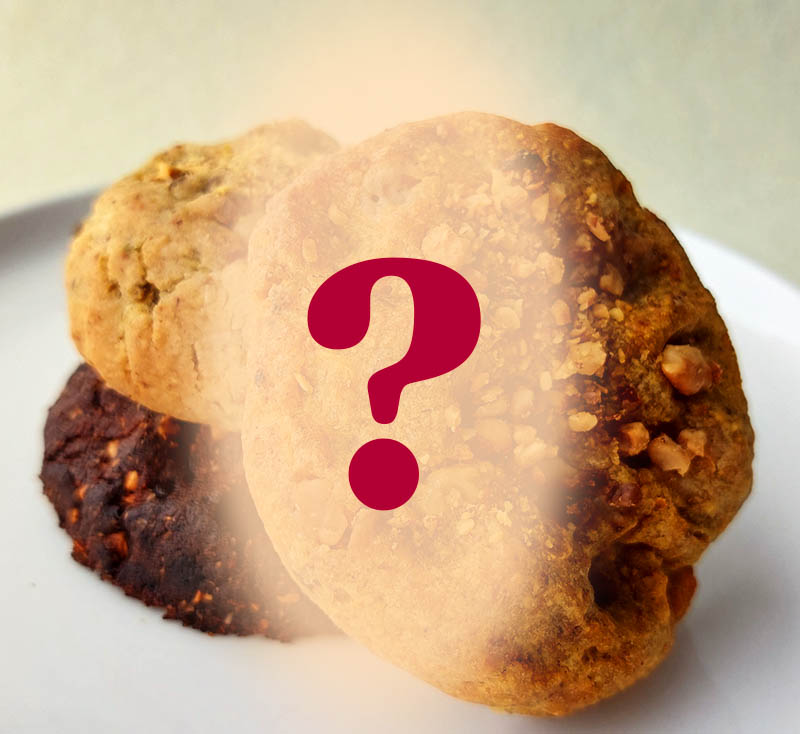 Cookies ny sin gluten, veganas, sin azúcar y artesanales