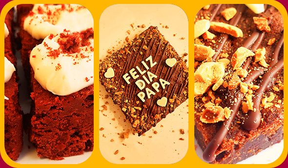 brownies veganos sin gluten sin azúcar