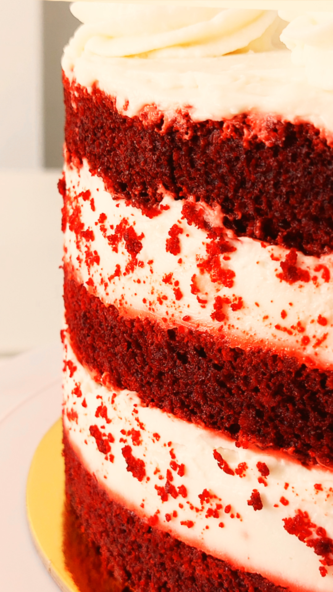 tarta montada red velvet