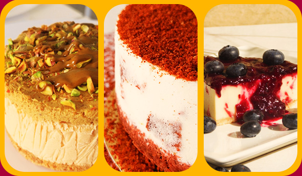 tartas de queso vegana
